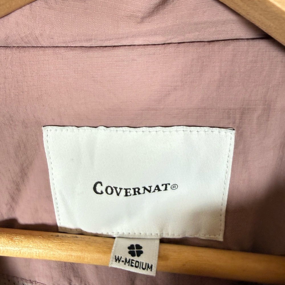 COVERNAT Women's Windbreaker Jacket Lavender Size M - Picture 4 of 11